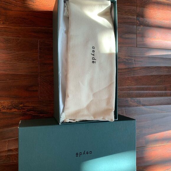 Aeyde mattea all leather slide slip-on sandal size 6, new - Picture 6 of 11